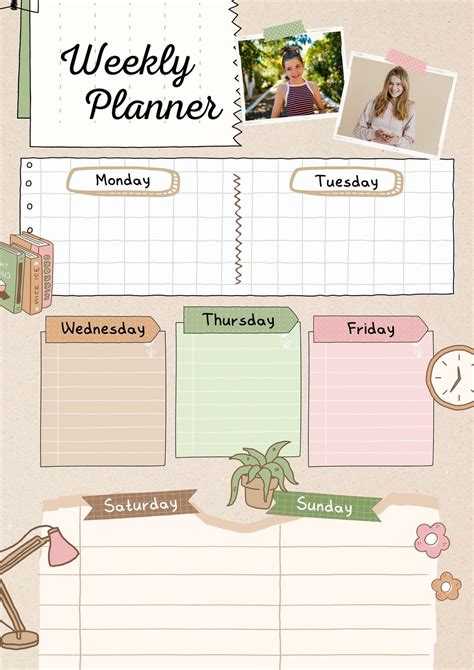 5 Ways To Plan With Cute Aesthetic Weekly Planner