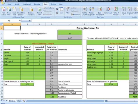 5 Ways To Simplify Cogs With Excel Templates