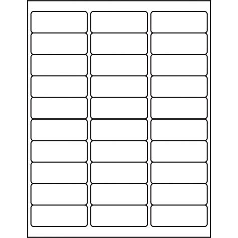 5 Ways To Use 1 X 2.625 Label Template