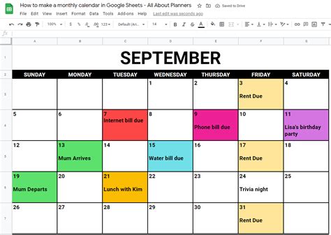 5 Ways To Use Google Sheets Calendar Template 2024