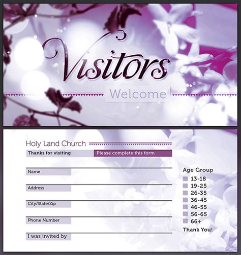 5 Ways To Welcome Church Visitors With Free Templates