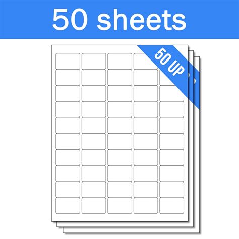 50 Labels Per Sheet Template Download