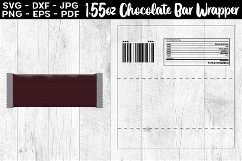 6 Free Chocolate Bar Wrapper Templates To Try