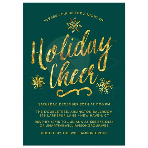 7 Company Holiday Party Invitation Templates To Wow Employees