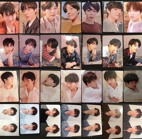 7 Customizable Love Yourself Photocard Templates