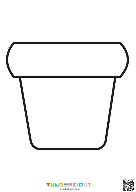 7 Cute Printable Flower Pot Templates For Diy Fun