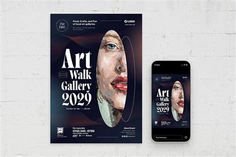 7 Essential Art Gallery Flyer Templates