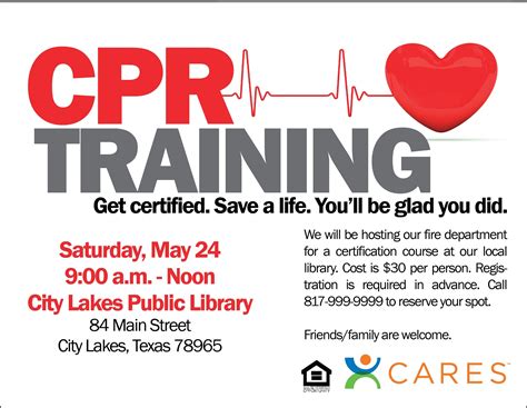 7 Essential Cpr Flyer Templates In Microsoft Word