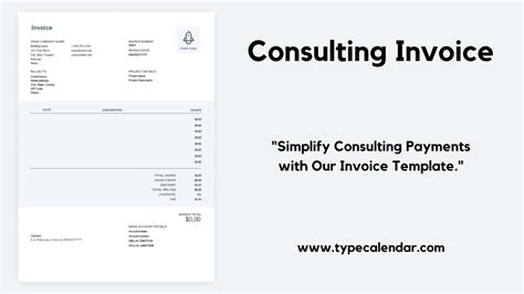 7 Essential Elements Of A Consulting Invoice Template