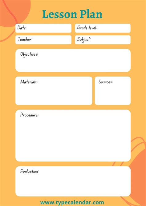 7 Essential Steps To Create A Foundation Lesson Plan Template