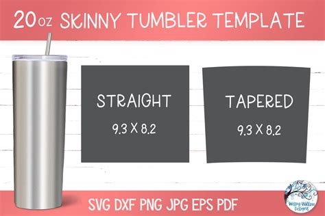 7 Essential Template Designs For 20 Oz Skinny Tumblers