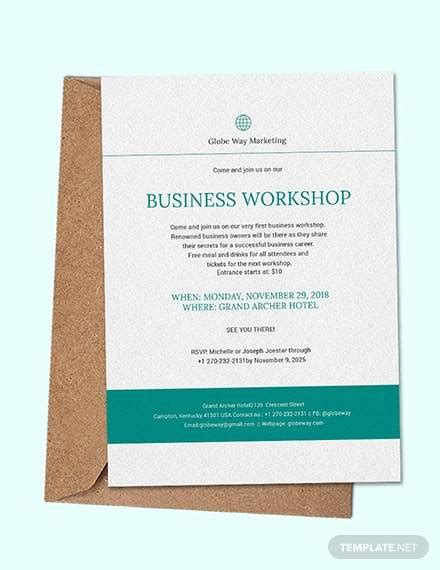 7 Free Business Invitation Templates For Word