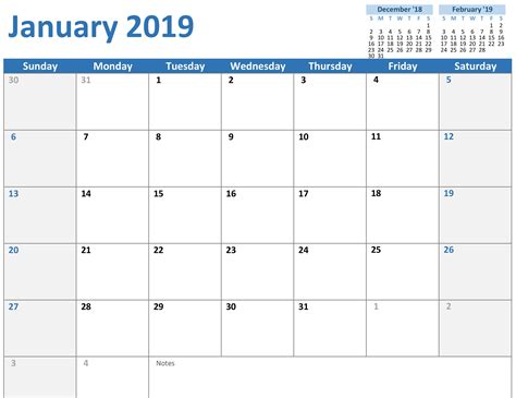 7 Free Calendar Templates For Word