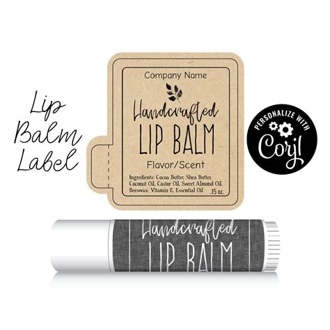 7 Free Chapstick Label Templates To Download Now