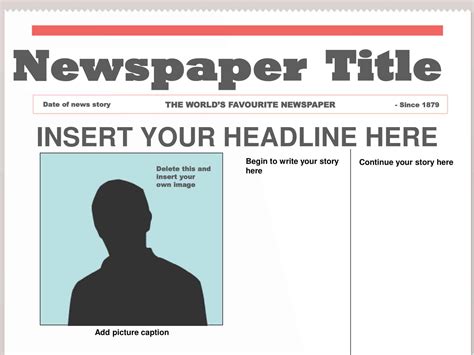 7 Free Editable Newspaper Templates