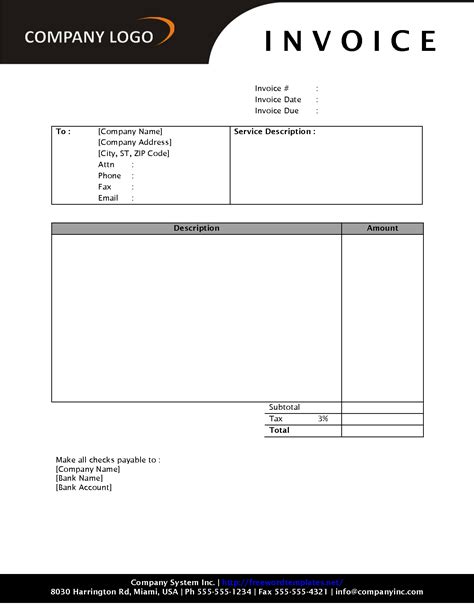 7 Free Fillable Invoice Templates To Streamline Your Business