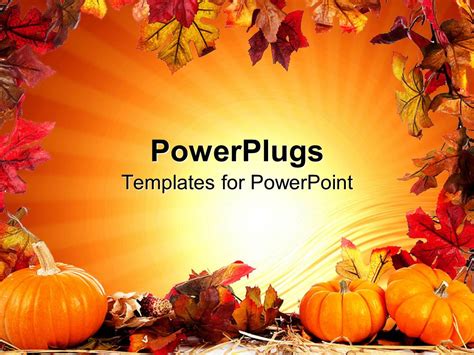 7 Free Powerpoint Templates For Fall Presentations