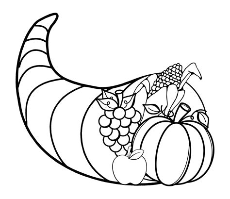 7 Free Printable Cornucopia Templates To Try