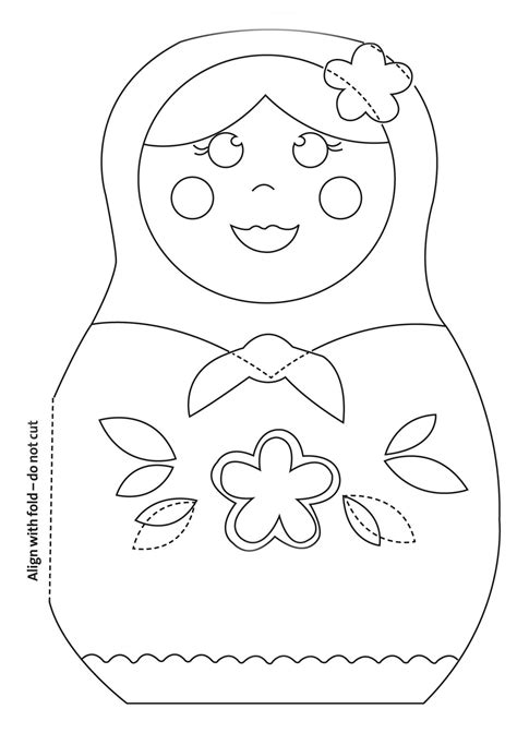 7 Free Printable Russian Doll Templates