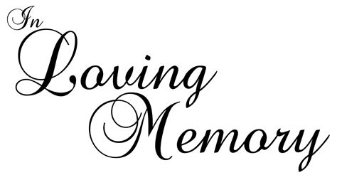 7 Heartfelt In Loving Memory Templates