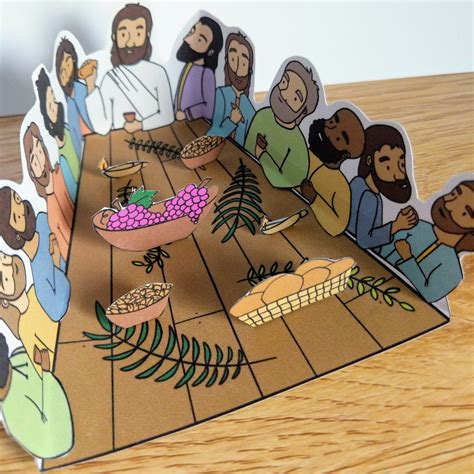 7 Last Supper Craft Templates To Print Now