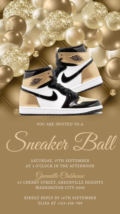 7 Sneaker Ball Invitation Templates You Need Now