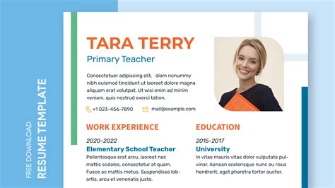 7 Tips For A Google Docs Teacher Resume Template