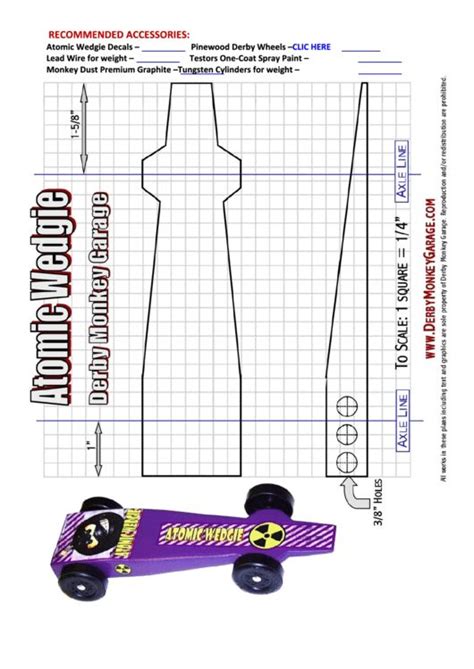 7 Ways To Create A Pinewood Derby Car Wedge Template