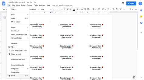 7 Ways To Create Label Template In Google Docs