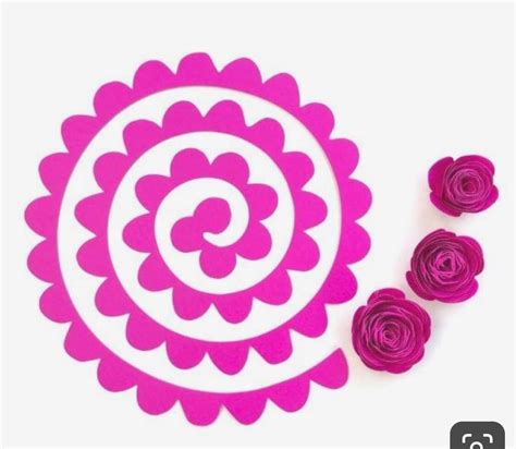 7 Ways To Cut Out Rolled Flower Templates