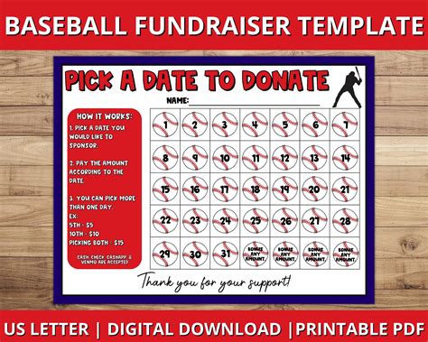 7 Ways To Hit A Home Run With Baseball Calendar Fundraisers