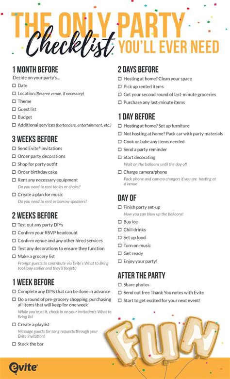 8 Essential Templates For A House Party