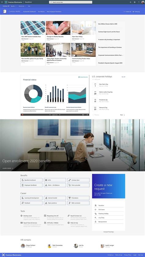 8 Free Sharepoint Site Templates To Boost Productivity