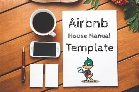 Airbnb House Manual Template Free Download Guide