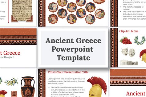 Ancient Greece Slides Template Essentials