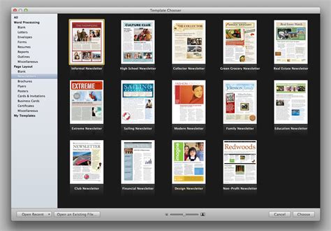 Apple Pages Free Templates For Instant Documents