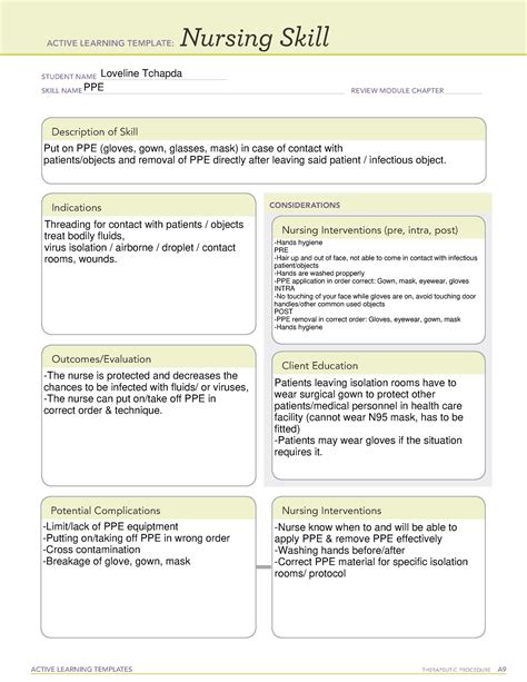 Ati Templates For Nursing Skills Made Easy