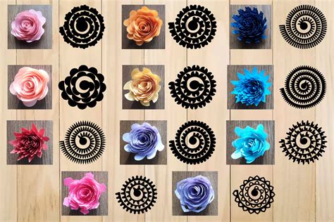 Beautiful Free Svg Flower Templates To Download