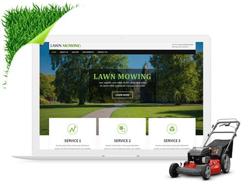 Best Lawn Care Website Templates For Landscapers