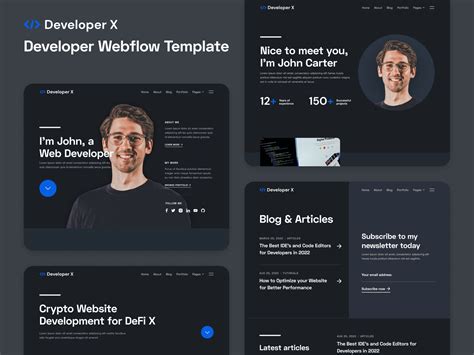 Best Portfolio Website Templates For Software Developers