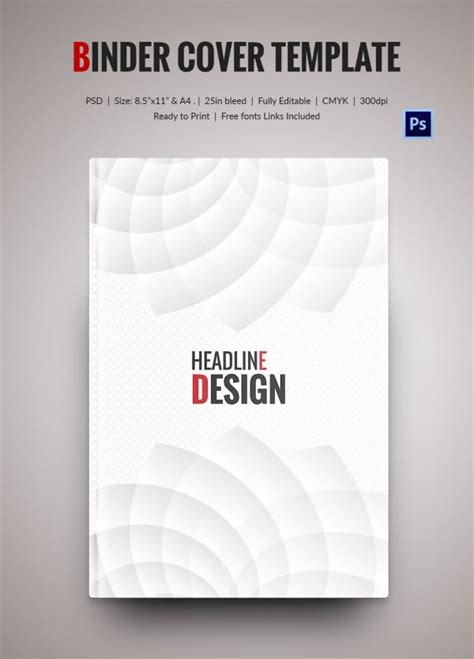 Binder Cover Templates Word Free Download Now