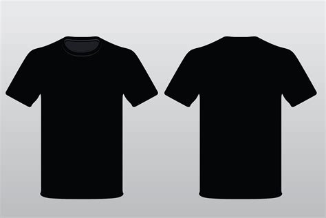 Black T Shirt Design Template Ideas