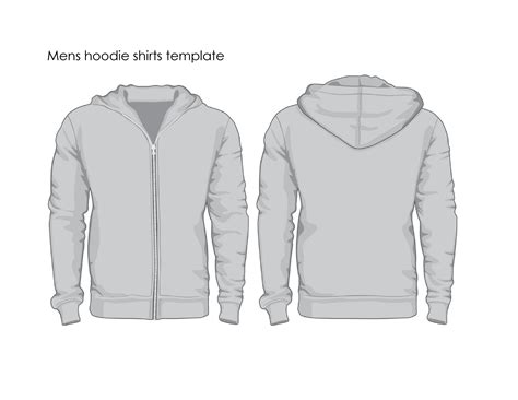 Blank Hoodie Design Template Free Download And Ideas