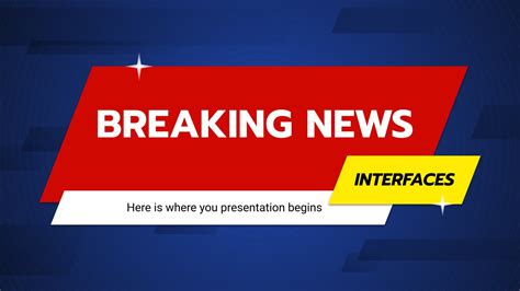 Breaking News Google Slides Template Download Now