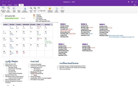 Bullet Journal Onenote Template For Productivity