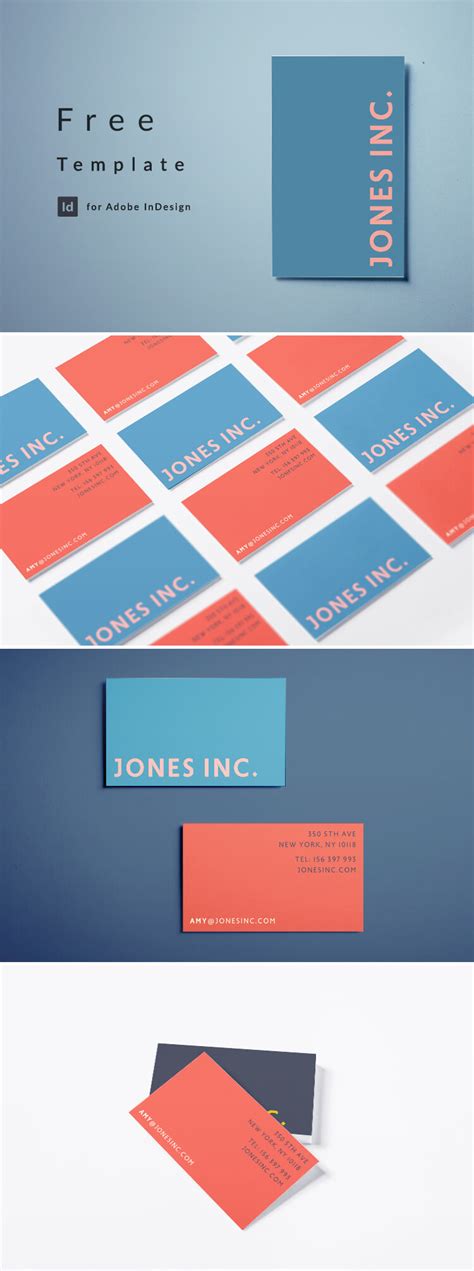 Business Card Template Indd Design And Free Download