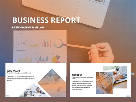 Business Report Powerpoint Template Essentials