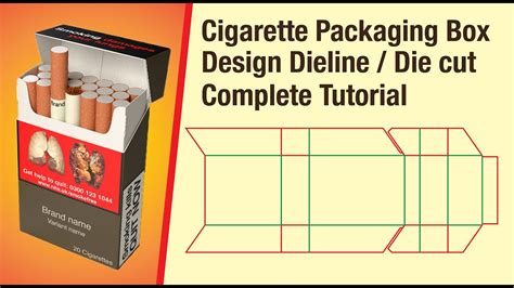 Cigarette Box Design Template: A Guide To Creative Packaging