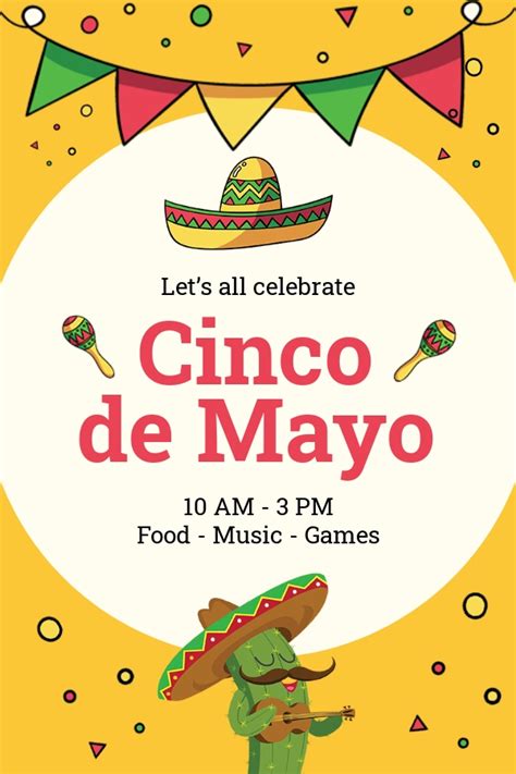 Cinco De Mayo Ppt Template Design Ideas