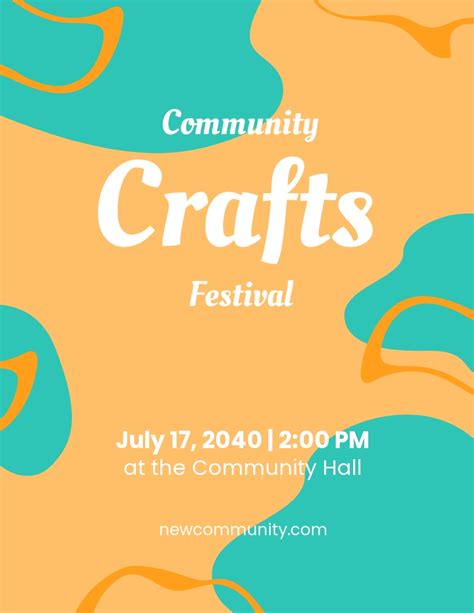 Community Event Flyer Template Design Made Easy